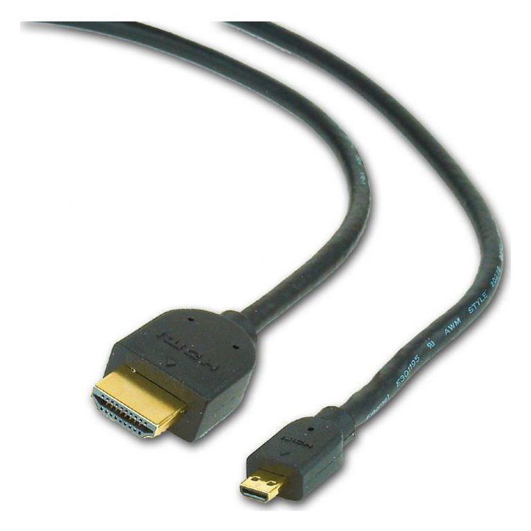 Кабель HDMI-microHDMI 1.8м Gembird CC-HDMID-6 черный