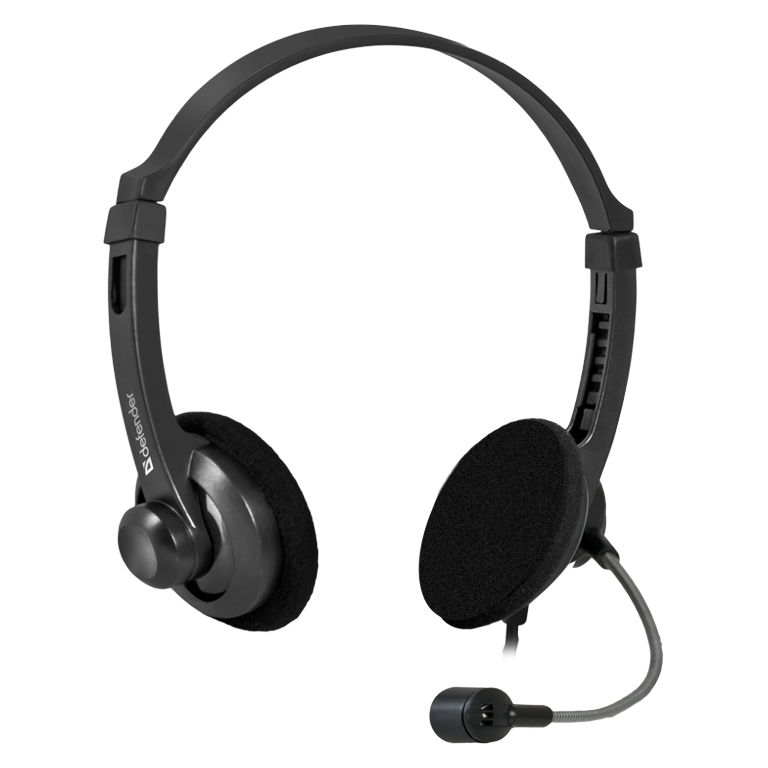 Гарнитура накладная Defender 104 Aura черный