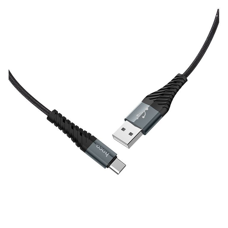 Кабель USB-TypeC 1м Hoco X38 чёрный