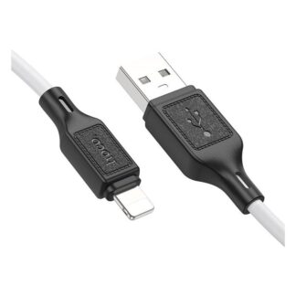 Кабель USB-iPhone8pin 1м Hoco X90 белый