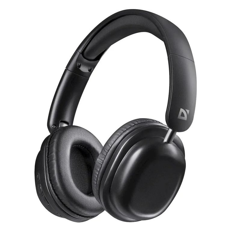 Гарнитура полноразмерная Defender B640 FreeMotion Bluetooth, 200 mAч, складная, зарядка TypeC, чёрны