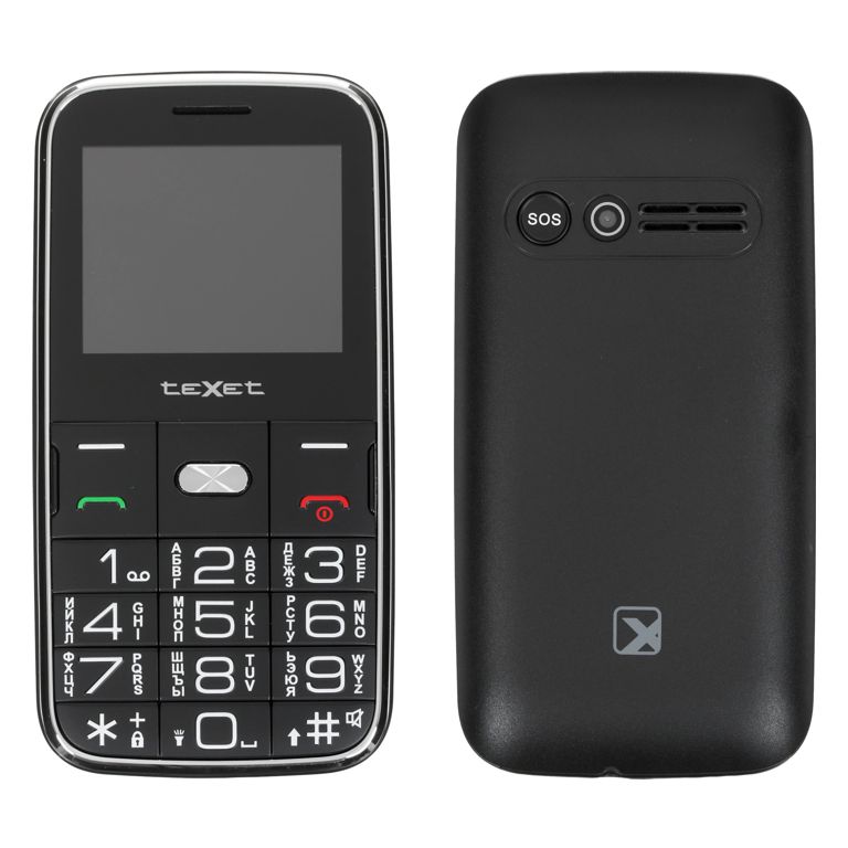 Сотовый телефон TeXet TM-B227 black