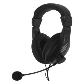 Наушники с микрофоном проводные Defender Gryphon 750 черные