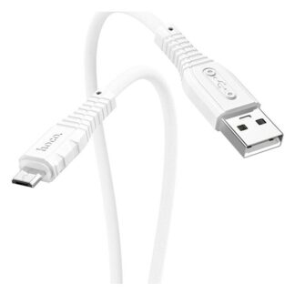 Кабель USB-microB 1м Hoco X67 белый