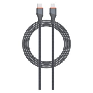 Кабель TypeC-TypeC 2м LDNIO LC632C серый