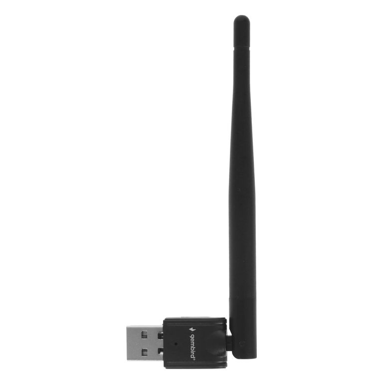 Сетевой адаптер WiFi Gembird WNP-UA-010 чёрный