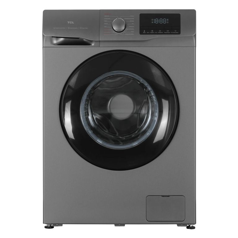 Стиральная машина TCL TWOF-607W10S1 инв пар 7кг черн.люк сер